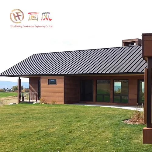 Stående søm metal veranda tag